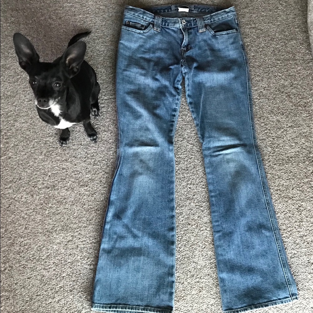 GAP Low Rise Flare Jeans